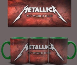  Metallica - M72 World Tour bögre (Zöld)