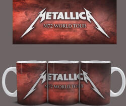  Metallica - M72 World Tour bögre (Fehér)