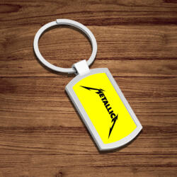  Metallica - Logo fém kulcstartó