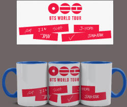  BTS World Tour Arirang bögre (Kék)