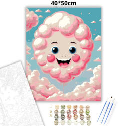  Derűs felhőmosoly - számfestő készlet