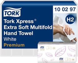 Tork Xpress® Multifold Extra Soft kéztörlő, fehér, H2