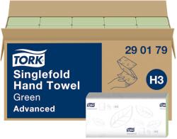 36.0 Tork Singlefold kéztörlők, zöld, H3