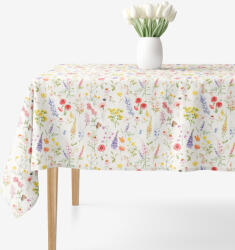 Goldea szögletes terítő valencia - virágzó mező 100 x 140 cm