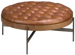 AC Atelier Masuta de cafea design LUX Dark Brown Leather (AC 2147) Masa de cafea
