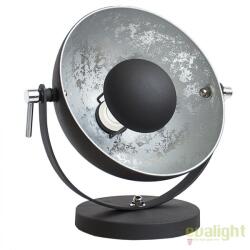 IV Interior Concept Lampa design retro diametru 40cm Studio negru/ argintiu A-37222 VC (A-37222 VC)