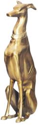 IV Interior Concept Statueta Decorativa, Figurina Ogar, Aluminiu, Auriu, WINDHUND 70cm (A-45170 VC)