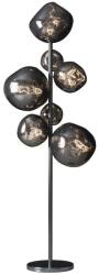 IV Interior Concept Lampa de podea moderna cu 7 globuri sticla fumurie LIQUID DIAMOND A-46024 VC (A-46024 VC)