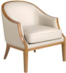 AC Atelier Fotoliu LUX cu design modern Grey Cowhide Leather (AC 5127)