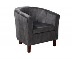 IV Interior Concept Fotoliu elegant si confortabil Hemingway, gri inchis (A-43890 VC)