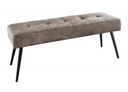 IV Interior Concept Bancheta tapitata design modern Boutique 100cm, taupe (A-44244 VC)