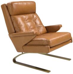AC Atelier Fotoliu LUX design italian Cowhide camel (AC 5157)
