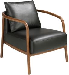 AC Atelier Fotoliu LUX design italian, Piele Naturala, Black (AC 5178)