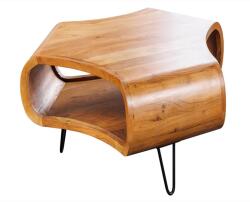 IV Interior Concept Masuta din lemn de salcam ORGANIC LIVING 70cm (A-47094 VC) Masa de cafea