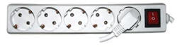Makalon Prelungitor 5 prize 3.0mx1.5mm cu intrerupator Makalon 700763 HardWork ToolsRange (700763)