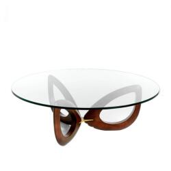 AC Atelier Masuta de cafea eleganta design LUX Walnut, 120cm CT16211 (AC 2053-CT16211 120cm) Masa de cafea