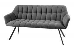 IV Interior Concept Banca tapitata Papillon 165cm tesatura plata antracit (A-44529 VC)