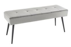 IV Interior Concept Bancheta tapitata design modern Boutique 100cm, gri inchis (A-43319 VC)