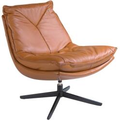 AC Atelier Fotoliu pivotant tapitat cu piele George Earth Clay (AC 5096-A8036-M5676)