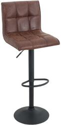 IV Interior Concept Set 2 scaune bar pivotante, tapiterie microfibra Modena maro vintage A-37937 VC (A-37937 VC)