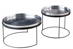 IV Interior Concept Set de 2 masute design industrial Elements (A-42729 VC) Masa de cafea