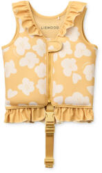 Liewood Vesta de inot pentru copii - Dove - Flower / Lemon yellow - Liewood