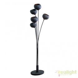 IV Interior Concept Lampadar / Lampa de podea moderna Magma negru/ auriu A-37004 VC (A-37004 VC)