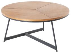 IV Interior Concept Masuta design industrial vintage Oak Elegance 80cm A-41205 VC (A-41205 VC) Masa de cafea