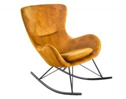 IV Interior Concept Scaun balansoar design nordic Scandinavia Swing, galben mustar (A-43143 VC)
