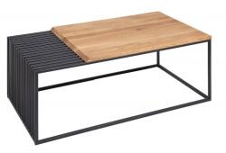 IV Interior Concept Masuta de cafea design industrial Architecture 100cm stejar (A-41576 VC) Masa de cafea