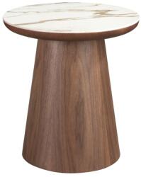AC Atelier Masuta laterala marmura portelanata Walnut (AC 2159) Masa de cafea