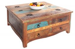 IV Interior Concept Masuta cu sertare design vintage, shabby chic, Jakarta 70cm A-37361 VC (A-37361 VC) Masa de cafea