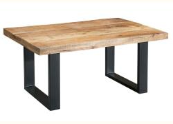 IV Interior Concept Masuta industrial style Iron Craft mango natur, 100cm A-38662 VC (A-38662 VC) Masa de cafea