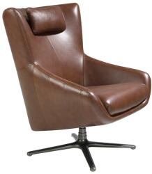 AC Atelier Fotoliu pivotant tapitat cu piele sintetica George (AC 5089)