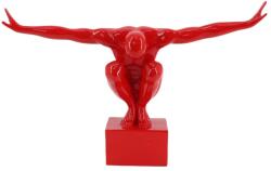 IV Interior Concept Statueta decorativa HIGH DIVER 50cm rosu (A-48042 VC)