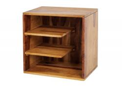 IV Interior Concept Masuta laterala din lemn Cubus 43cm Sheesham (A-41136 VC) Masa de cafea
