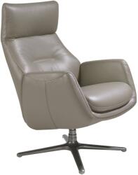 AC Atelier Fotoliu pivotant, rabatabil tapitat cu piele George (AC 5092-KF-A001-M5655)