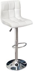 IV Interior Concept Set 2 scaune bar pivotante, tapiterie piele sintetica Modena alb A-36919 VC (A-36919 VC)