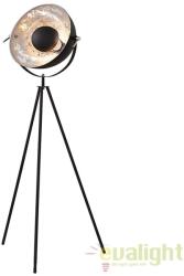 IV Interior Concept LAMPADAR DESIGN RETRO Studio negru/ argintiu A-36619 VC (A-36619 VC)