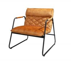 IV Interior Concept Fotoliu design retro Mustang Lounger, galben mustar (A-40759 VC)