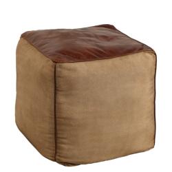 IV Interior Concept Taburete design Retro Mustang 45cm, piele maro/ in A-39525 VC (A-39525 VC)