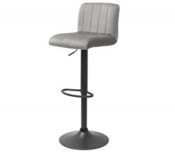 IV Interior Concept Set 2 scaune de bar Portland catifea gri (A-40125 VC)