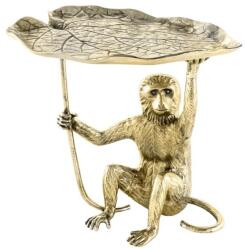 IV Interior Concept Masuta laterala design unic WILDLIFE MONKEY 55cm (A-44835 VC) Masa de cafea