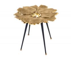 IV Interior Concept Masuta cu aspect deosebit Ginkgo Leafs 55cm, auriu (A-42243 VC) Masa de cafea
