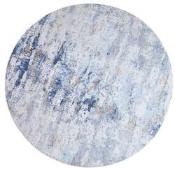 IV Interior Concept Covor rotund din bumbac Modern Art 150cm, albastru bej (A-41268 VC) Covor