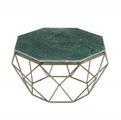 IV Interior Concept Masuta de cafea design minimalist Diamond 69cm, marmura verde (A-40392 VC) Masa de cafea