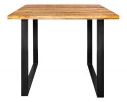 IV Interior Concept Masa de bar design industrial Iron Craft 120cm natur Mango (A-38668 VC)