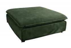 IV Interior Concept Taburete confortabil, suport pentru picioare Heaven 100cm, catifea verde inchis (A-40834 VC)
