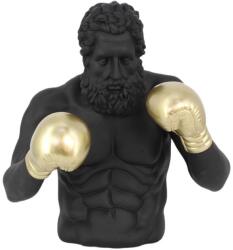 IV Interior Concept Statueta decorativa BOXER 50cm negru/ auriu (A-48032 VC)