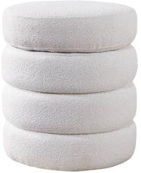 IV Interior Concept Taburete cu spatiu de depozitare, Tesatura Boucle, VOQUE 50cm (A-43524 VC)